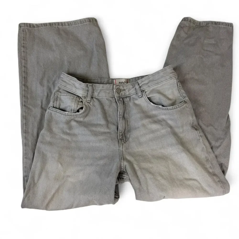 Bdg light gray high waisted baggy